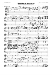 Симфония № 40, g-moll, I часть (Allegro)